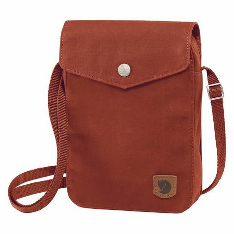 Fjallraven Men Greenland Pocket Backpack Dark Red PH92472 Philippines